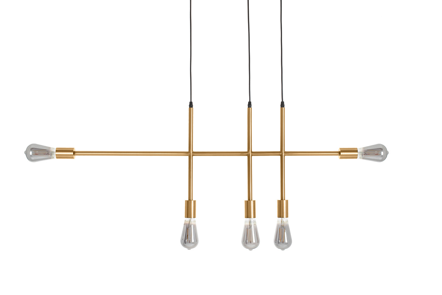 MOOSEE lampa wisząca RIVA 5 złota