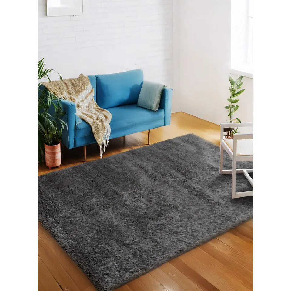 Dutch Lifestyle vloerkleed Robert zwart - 160x230cm