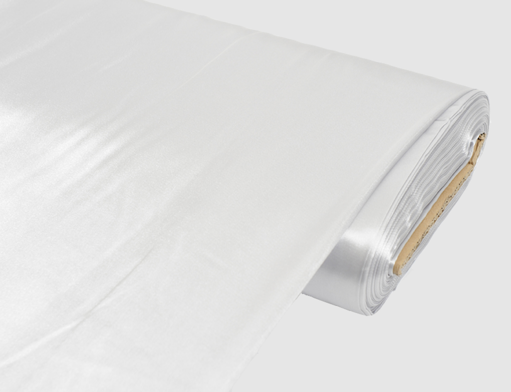 Dekostoff Satin silber