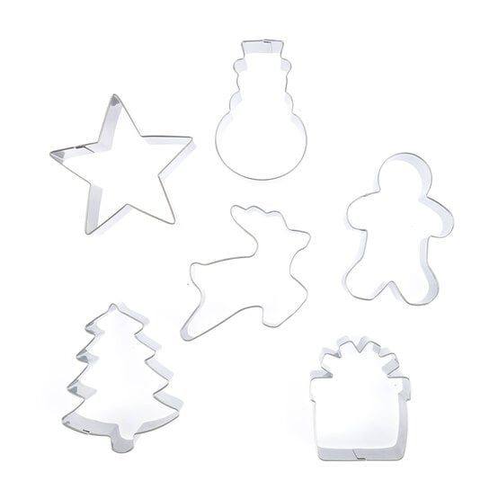 Christmas Cookie Cutter Set 6 Pack