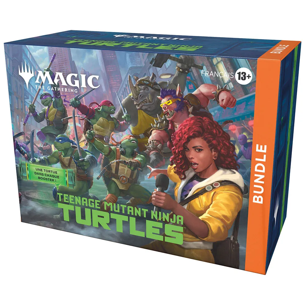 Wizards Of The Coast Magic: The Gathering TMNT Bundle French trading cards