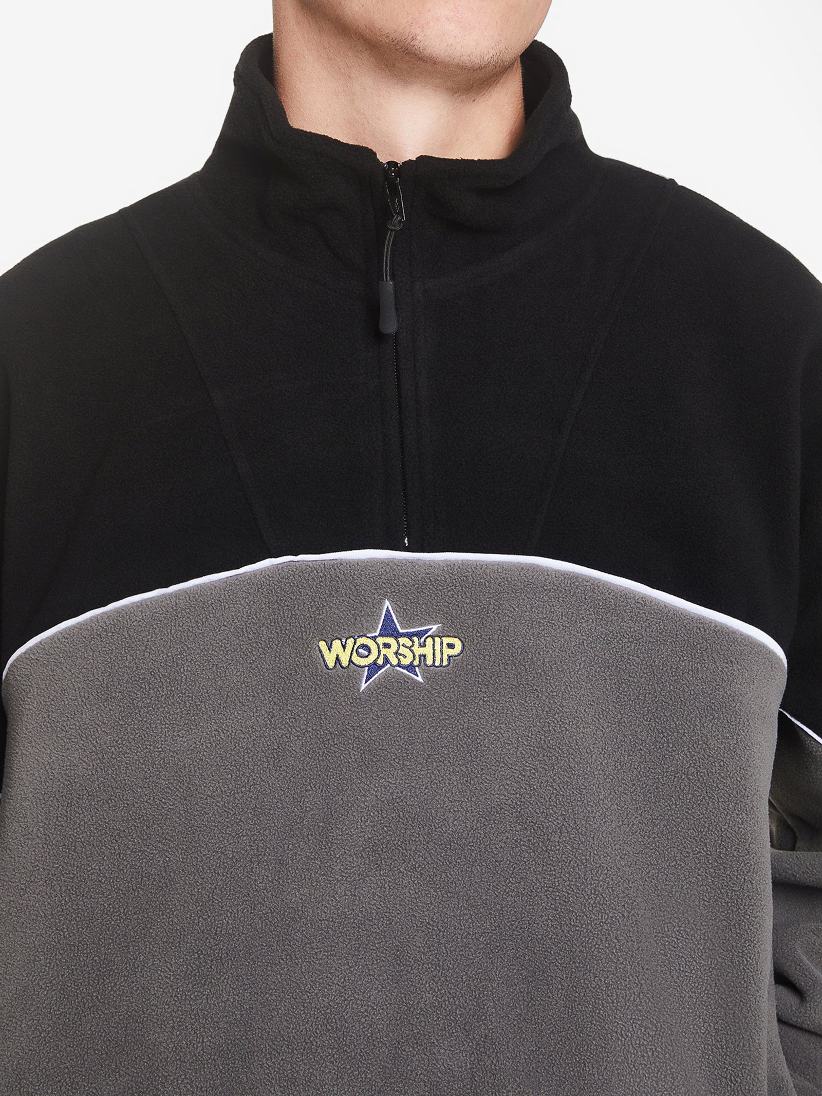 Margarine Quarter Zip Polar Fleece