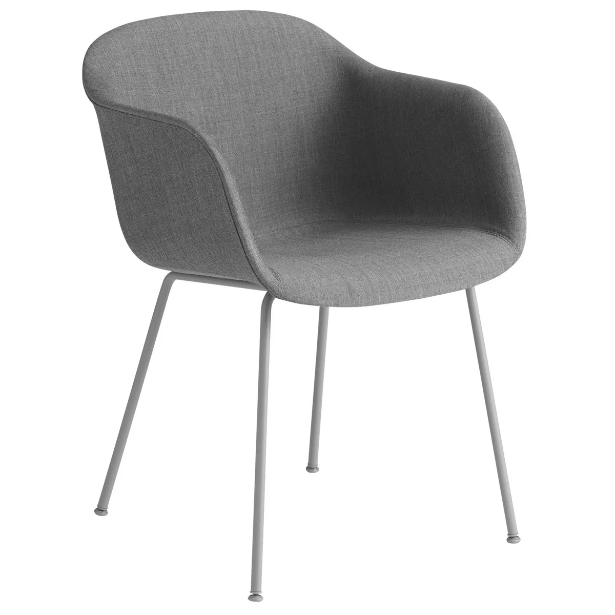 Muuto - Fiber Chair Tube Base (gepolstert)