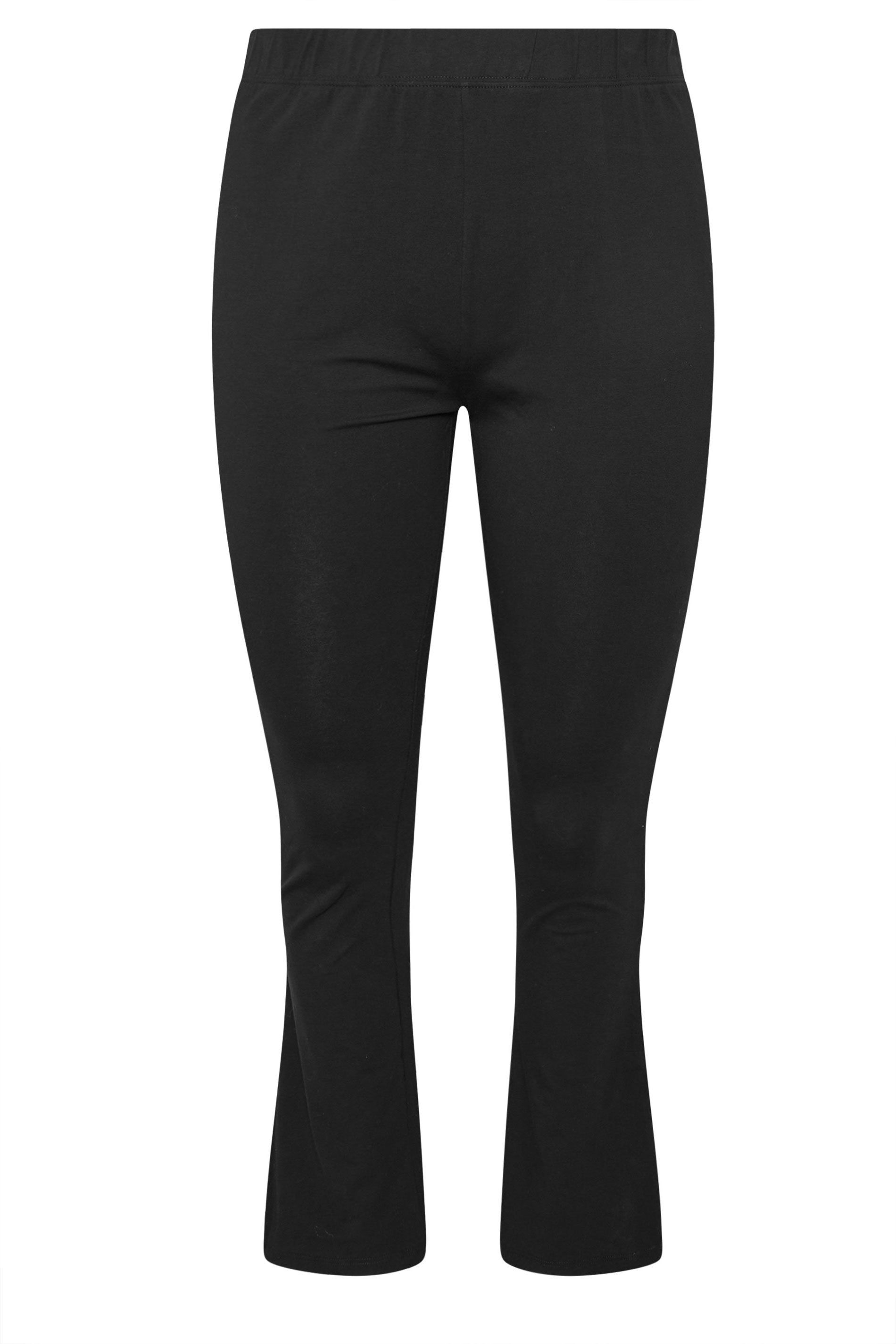 Yours Elasticated Flared Leggings