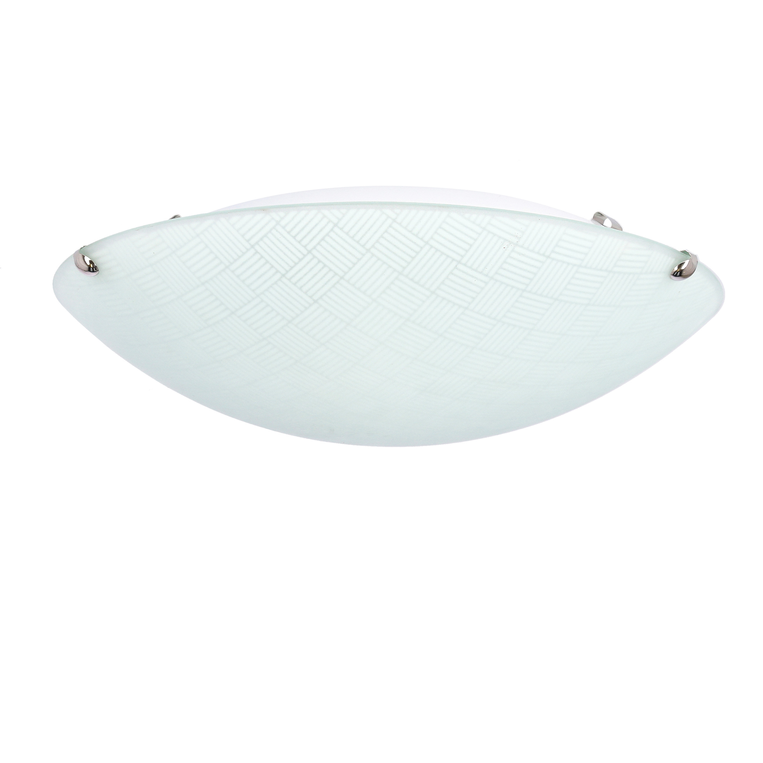 Plafonchromowany biały okrągły 30cm VERTICO 1xE27x40W IP20 Candellux
