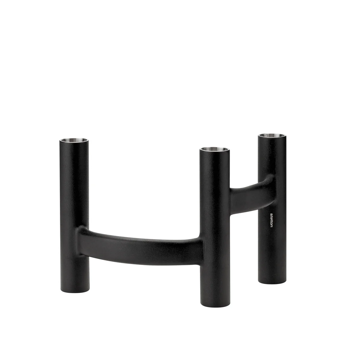 Stelton - Ora Kerzenständer dreiarmig, schwarz