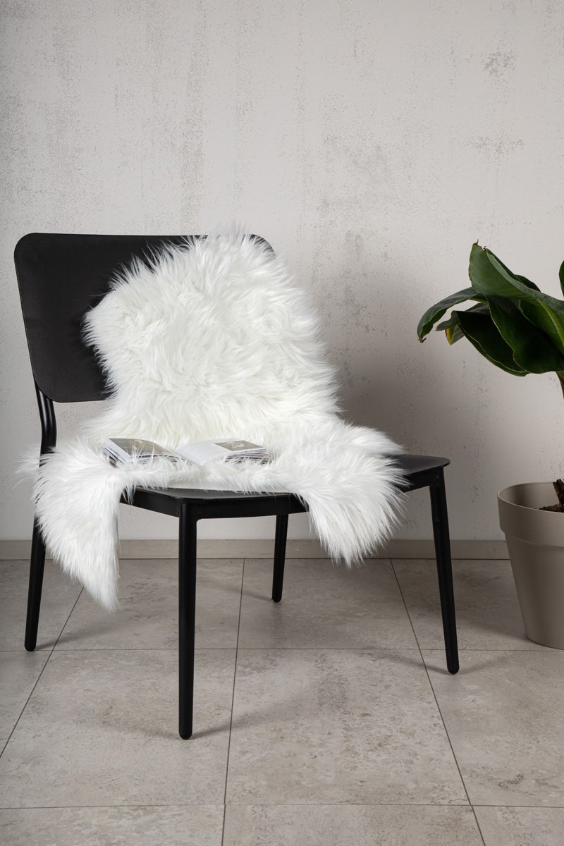 Artichok Benthe schapenvacht wit - 50 x 85 cm