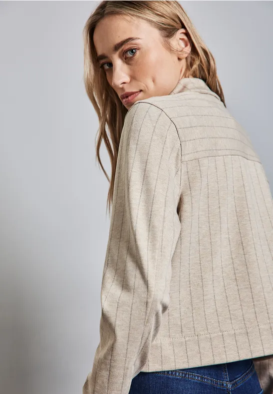 Gestreifte Jacke
