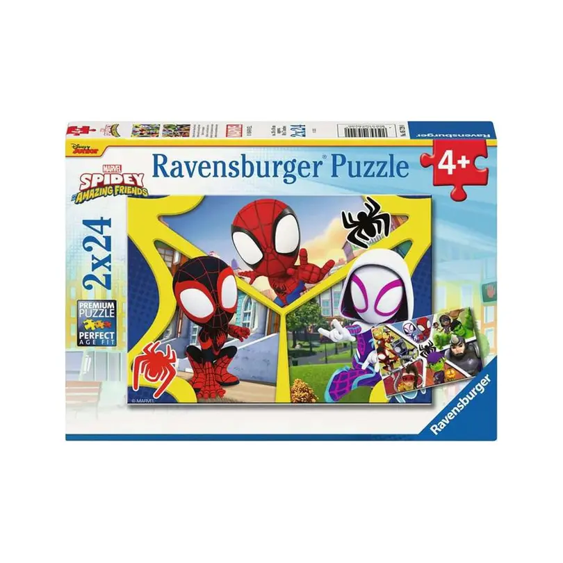 Puzzle 2er-Set Spidey und seine Super-Freunde