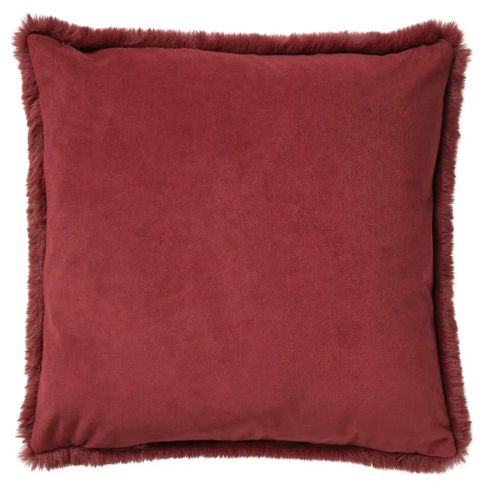 Kussenhoes Zaya - Merlot - 45x45 cm