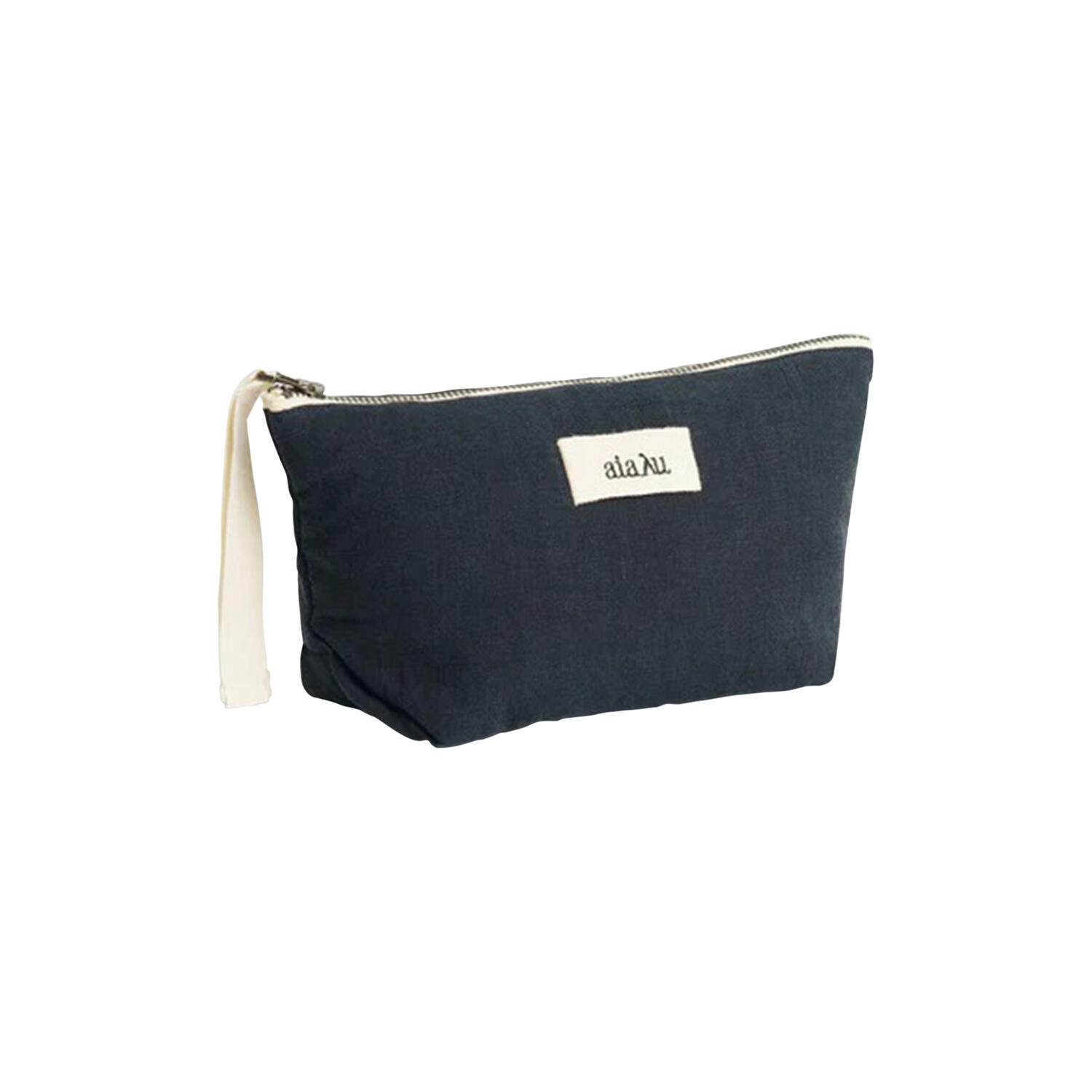 Pouch Linen Mini, navy