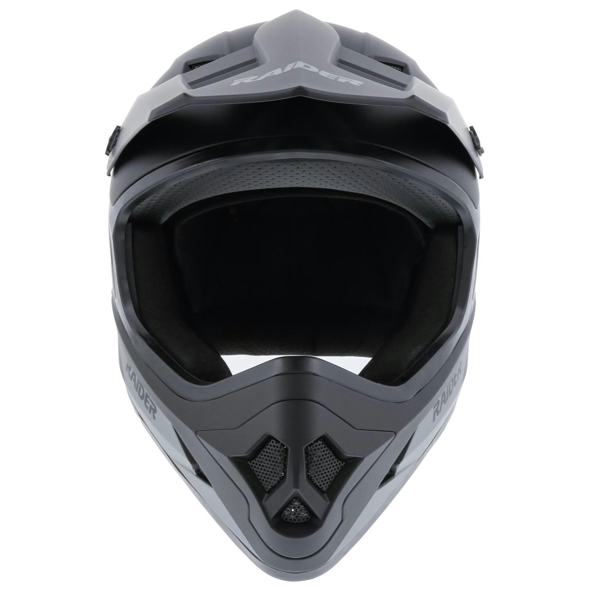 Raider Z8 Adult Helmet, Matte Black