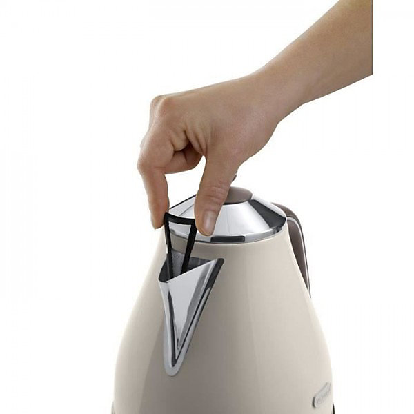 Bouilloire ElectriqueIcona Vintage - DELONGHI - KBOV 2001.BG - 1.7 L - Résistance cachée en inox