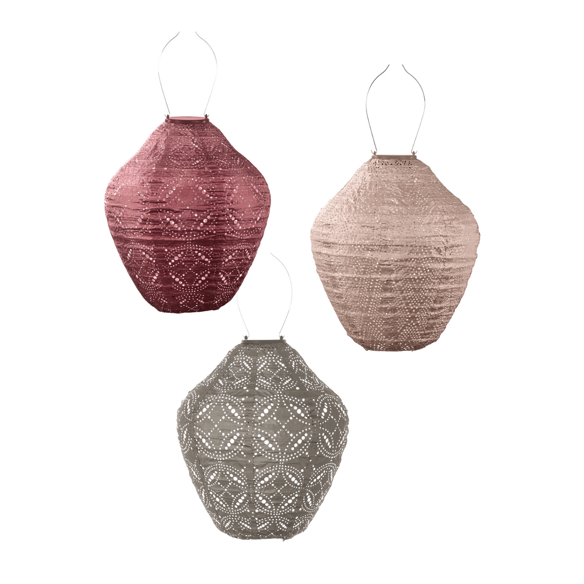 Lumiz solar lampion - jar set - 3 stuks