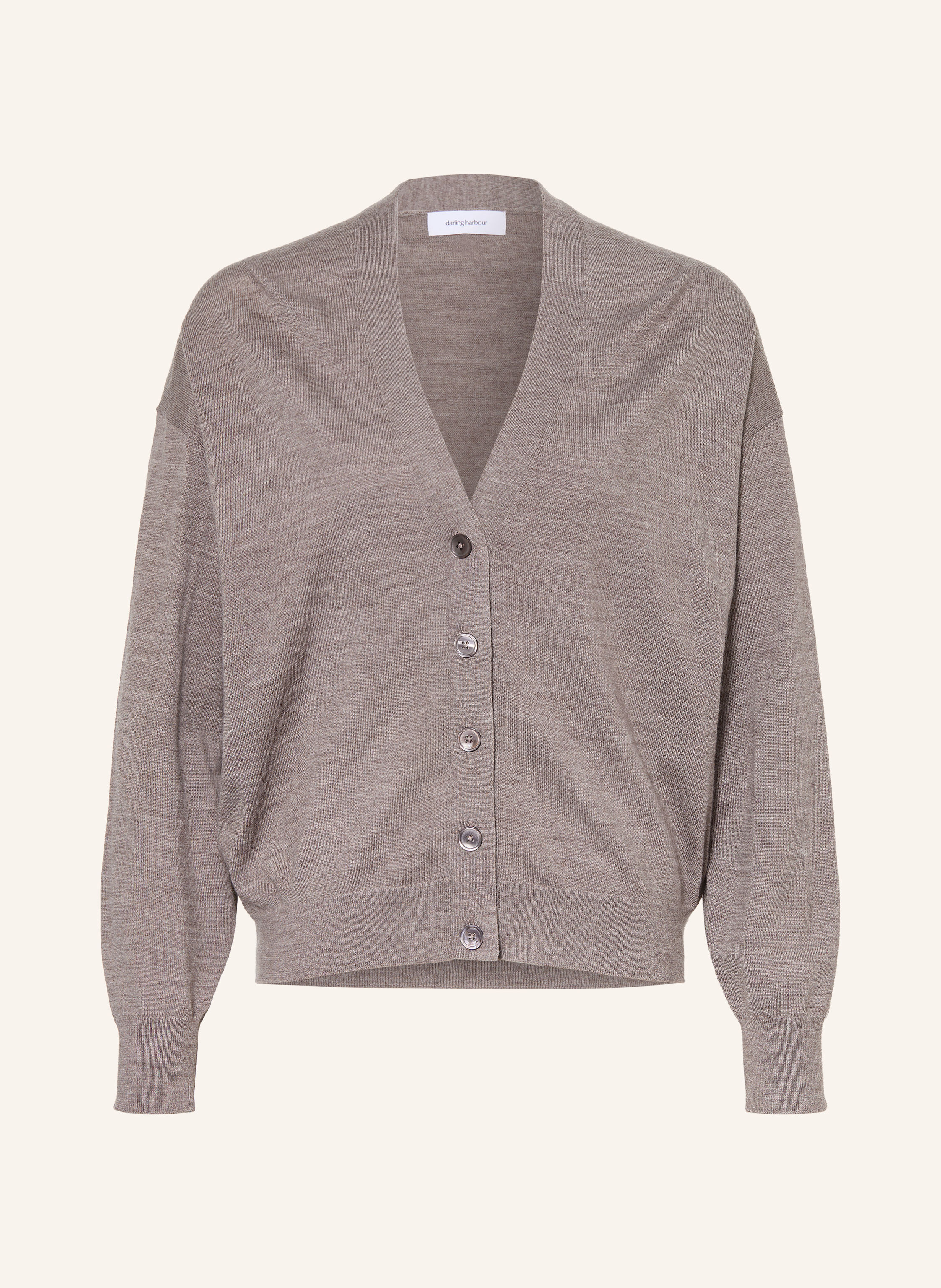 darling harbour Strickjacke aus Merinowolle