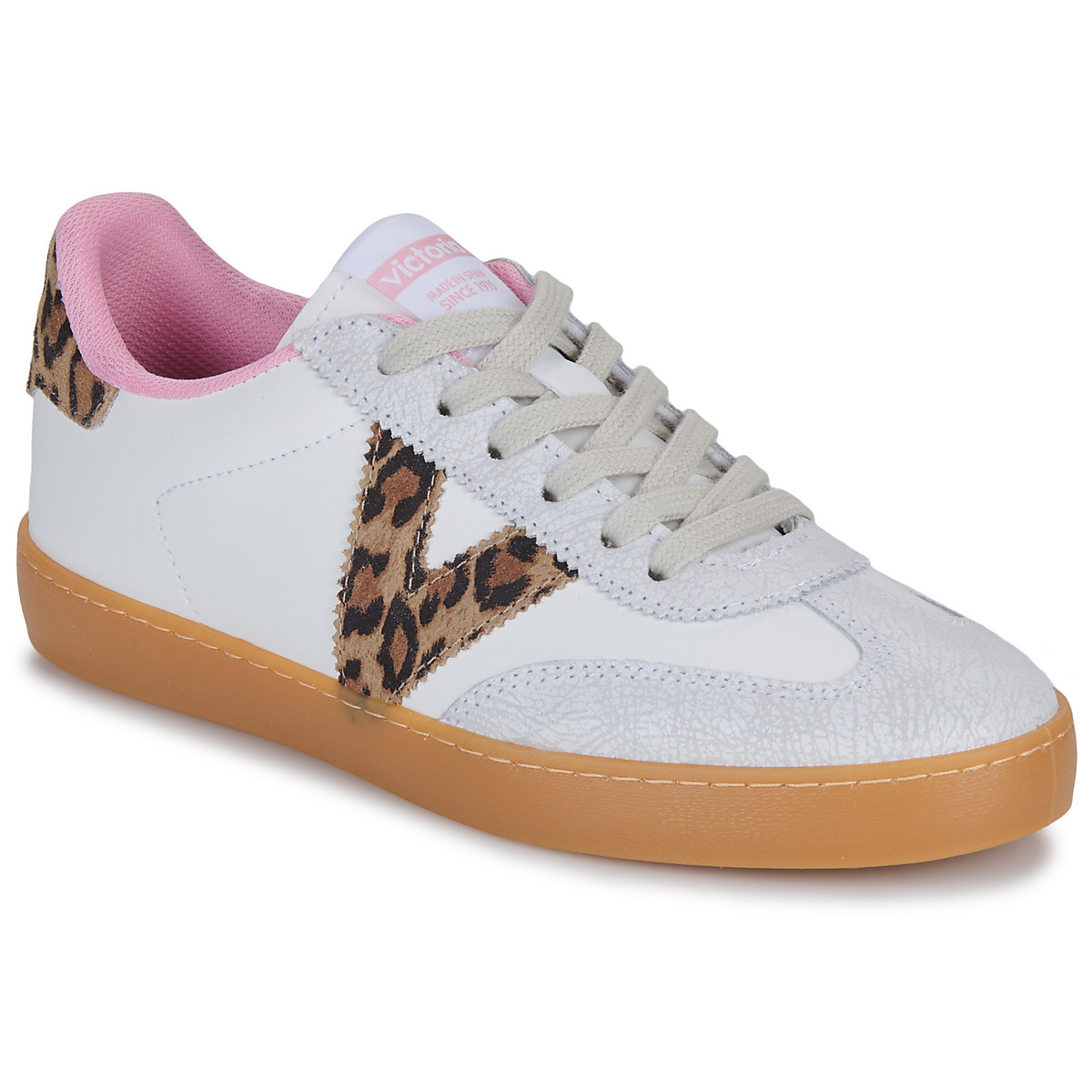 Victoria - BERLIN - White / Leopard