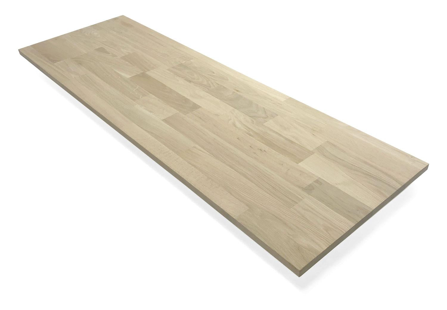 WoodBrothers Eikenhouten vingerlas wandplank 150x60x1,8cm