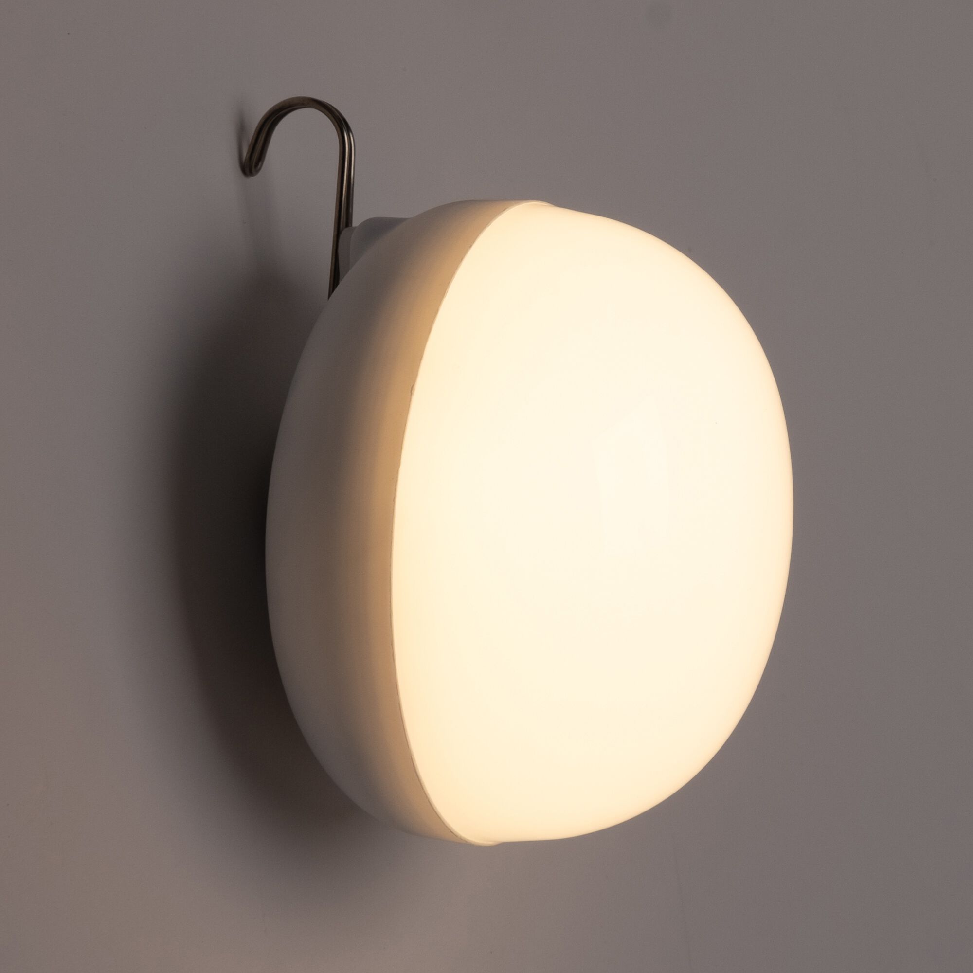 CHERRY - Ampoule d'extérieur rechargeable H12xD11cm - blanc