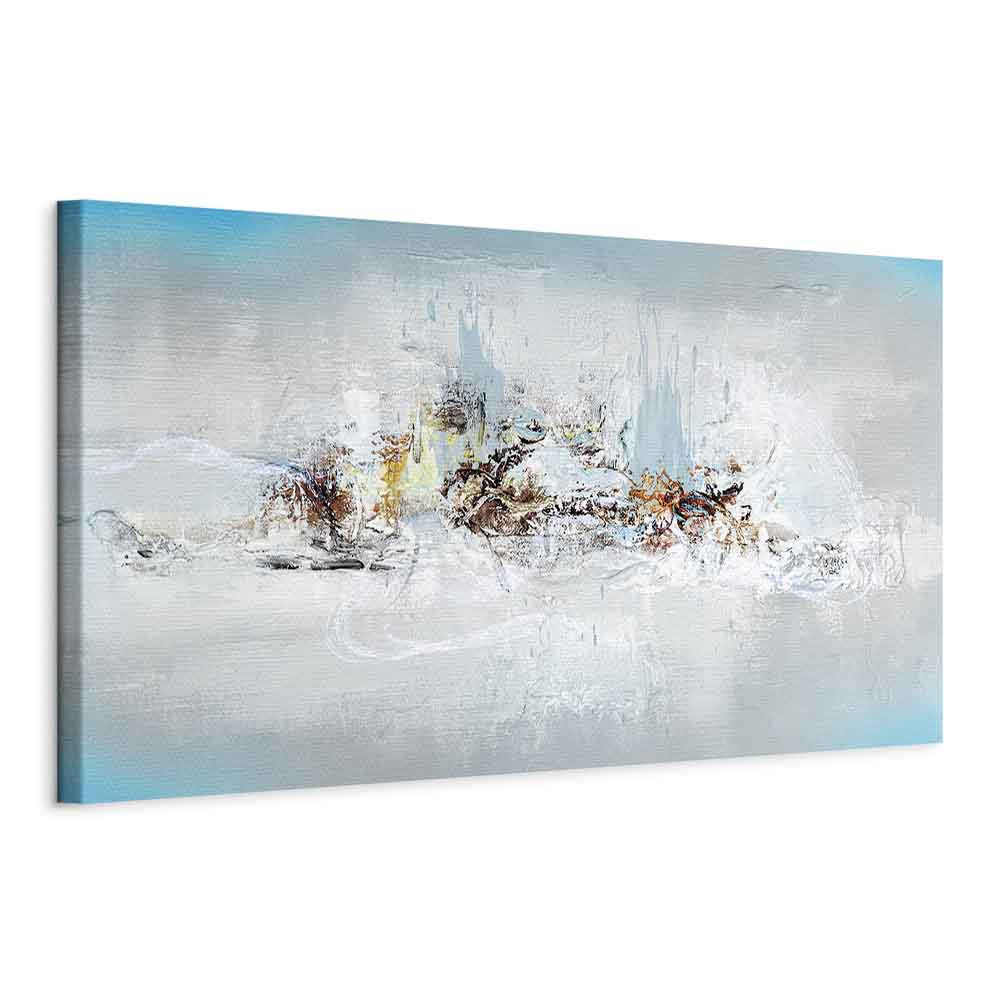 Obraz Zima za oknem 135 x 45 cm