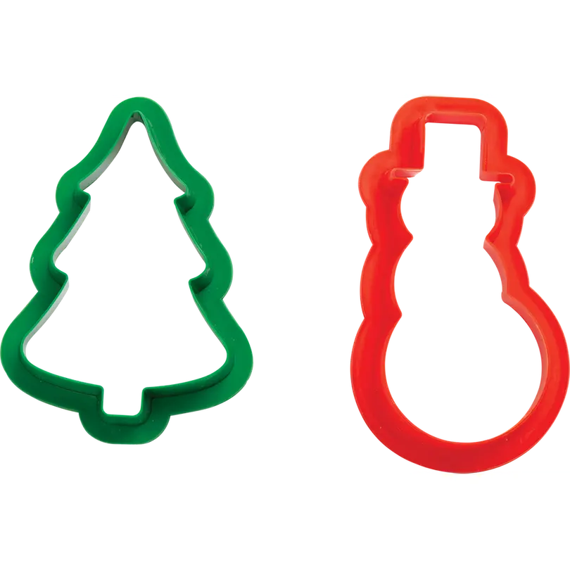 Ausstecher 2er-Set Weihnachten