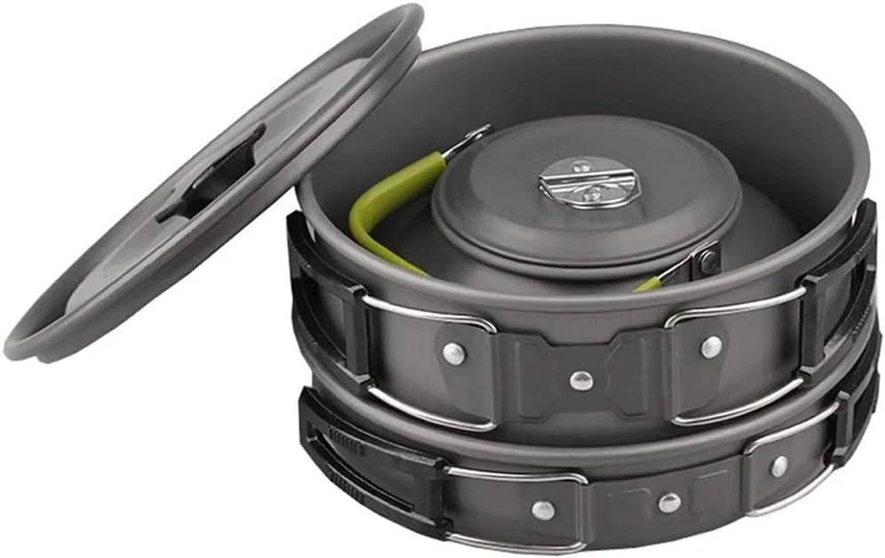 Camping cooking kits, backpacking equipment, camping cooking sets, portable camping accessories and self-driving travel tools