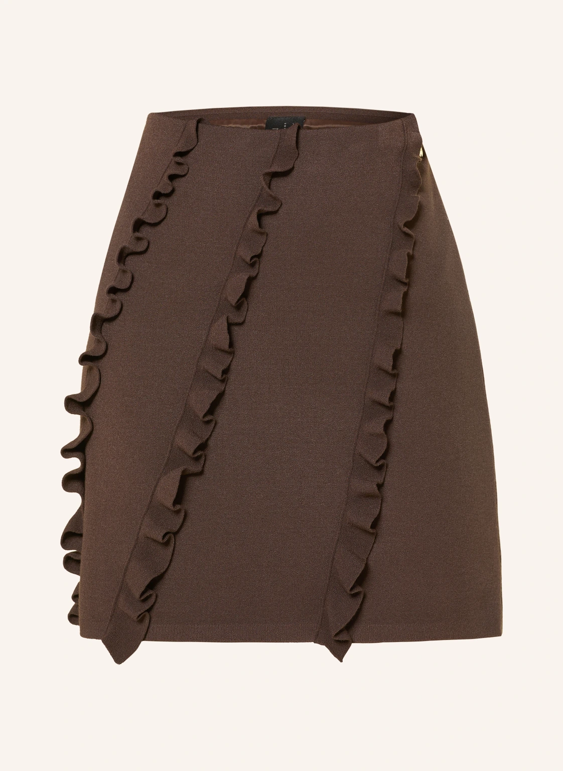 MARC CAIN Strickrock mit Volants