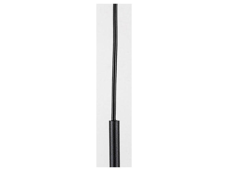 Lampa wisząca łazienkowa Tirina metalowa czarna