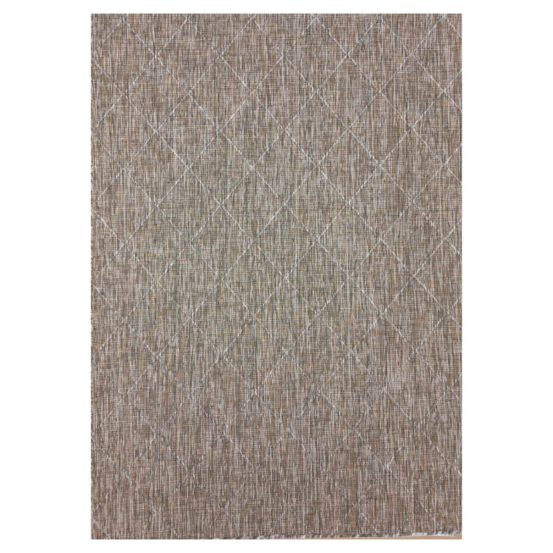 Dywan zewnętrzny Zagora Romby beżowy 120 cm x 170 cm
