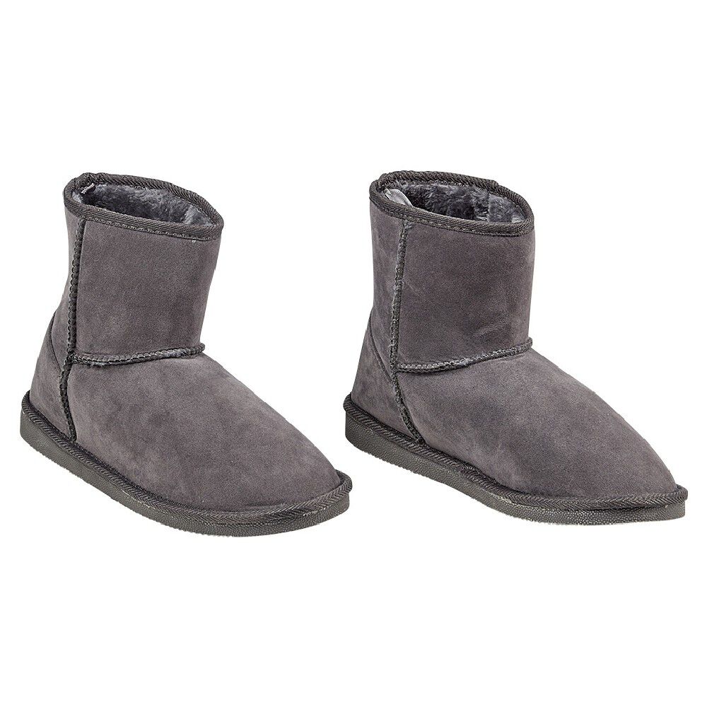 Bottes courtes fourrées femme