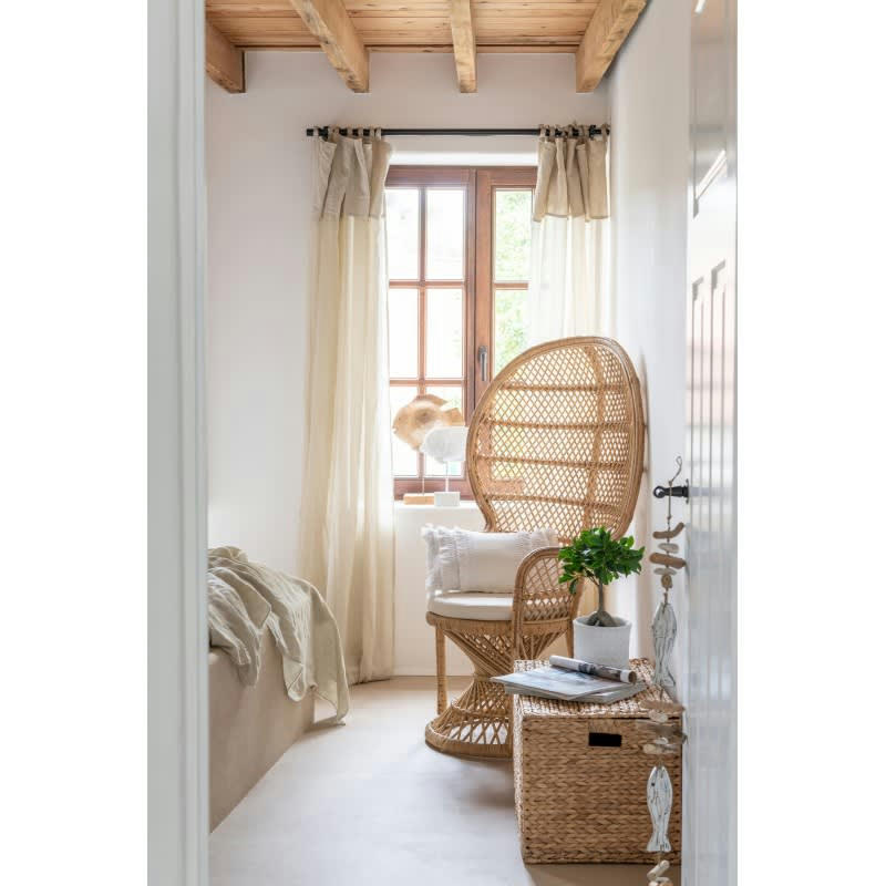 POISSON - Poisson sur pied tek naturel H50cm