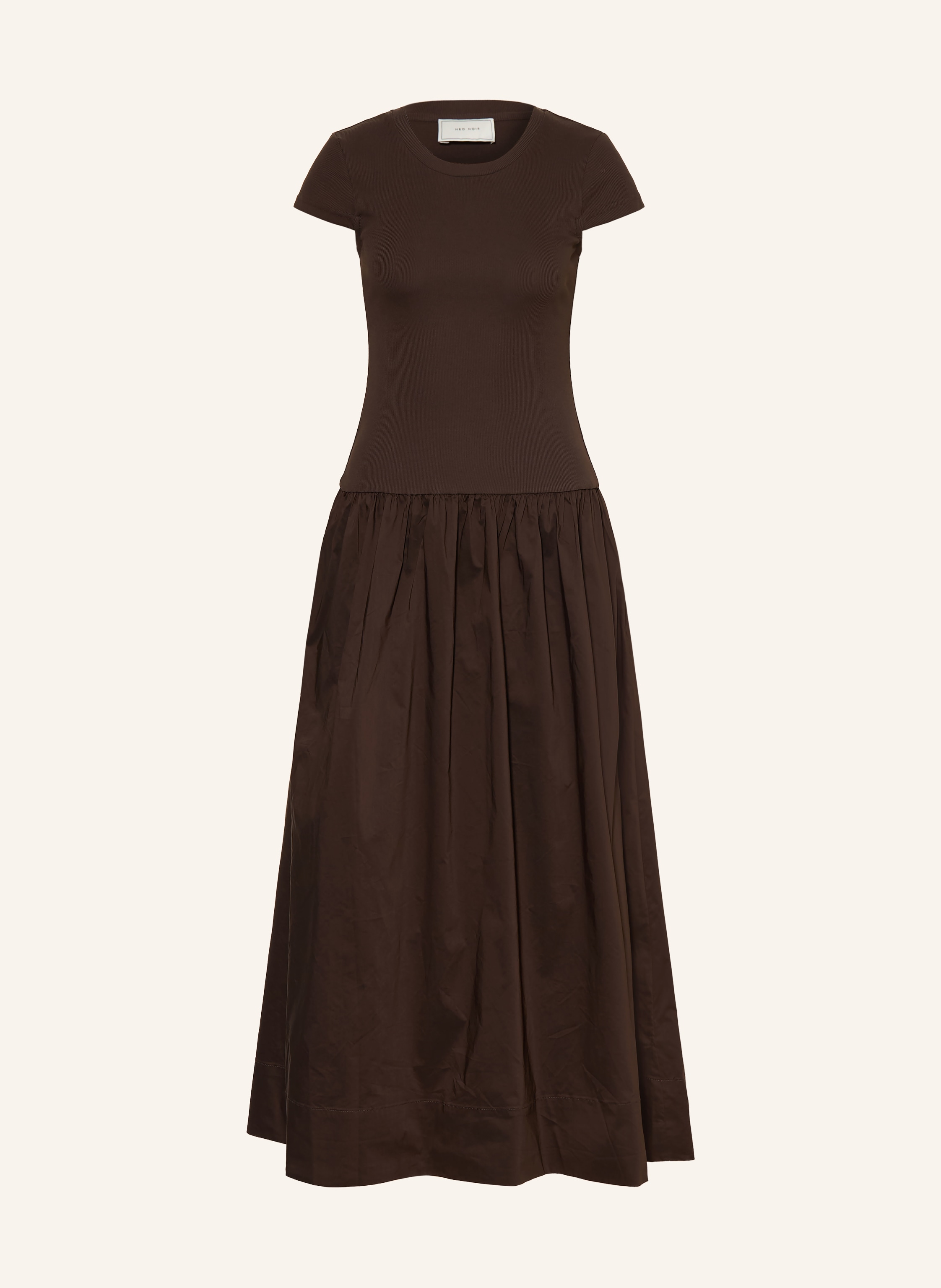 NEO NOIR Kleid TUSCANY im Materialmix