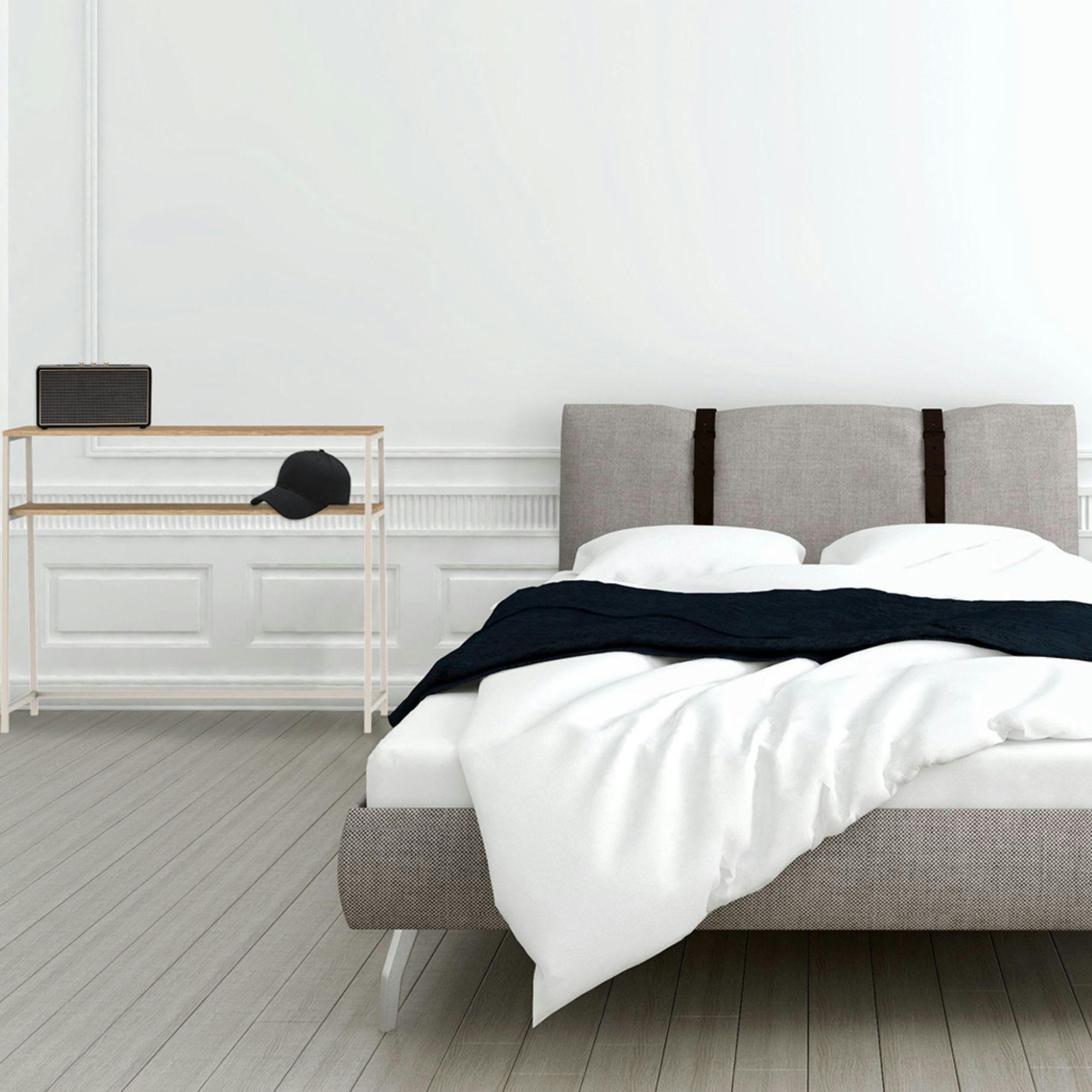 - Console en métal avec aspect chêne et métal 100x80x30cm