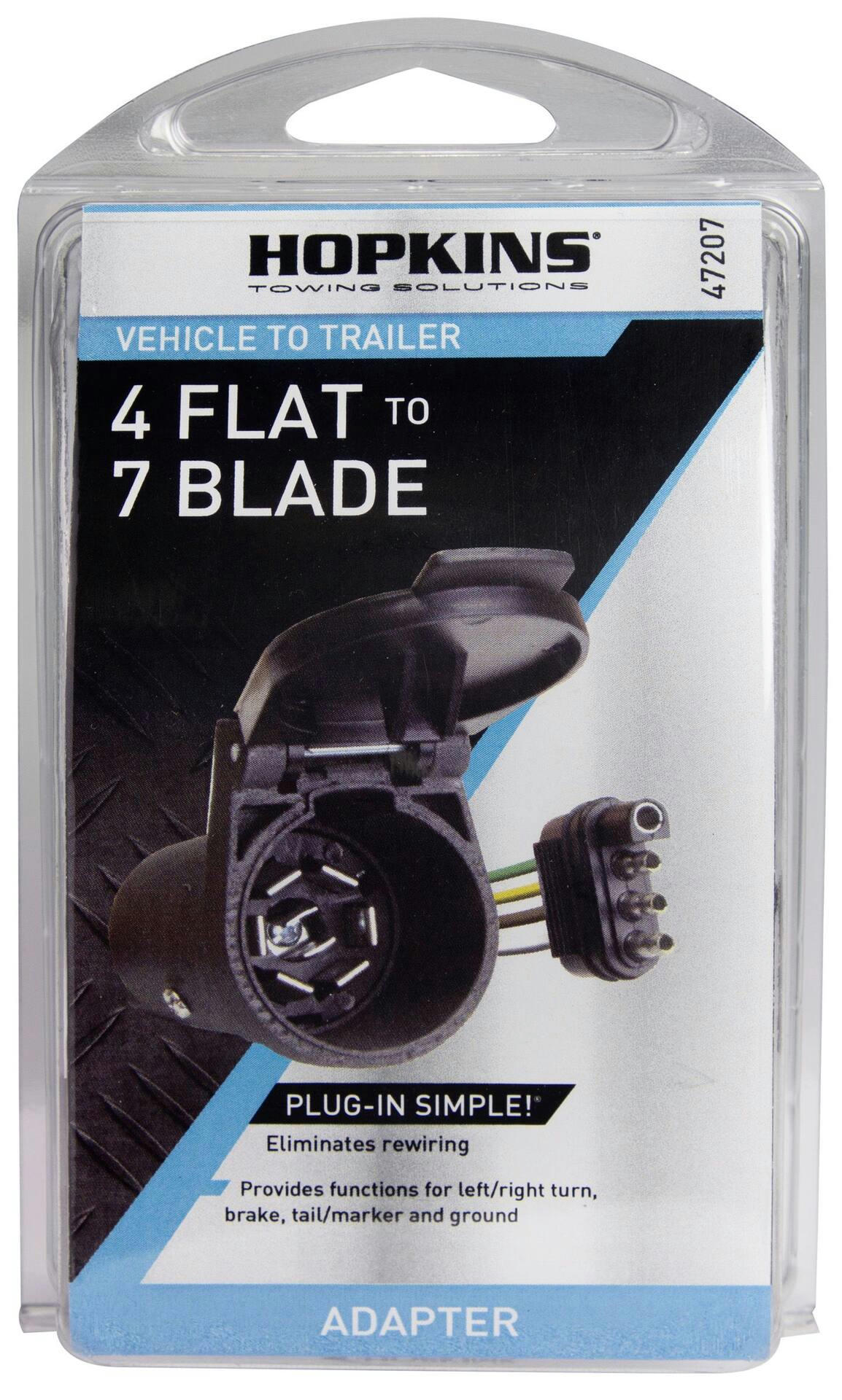 Hopkins 4 Flat to 7 Blade Adapter