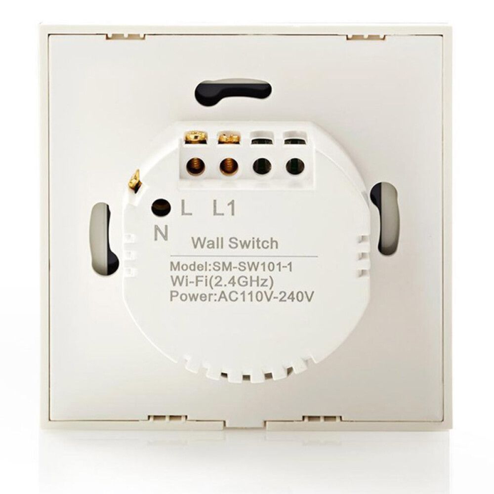 STRØMBRYTER NEDIS WIFI SMART 1 UTTAK HVIT