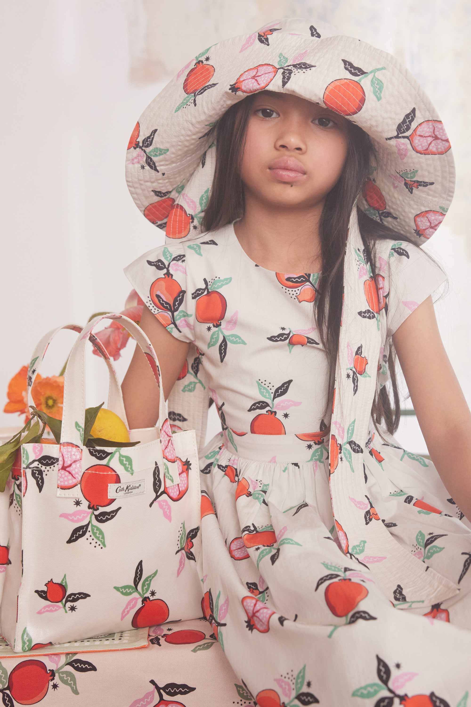 Pomegranate Tie Back Dress (1-10 Years)