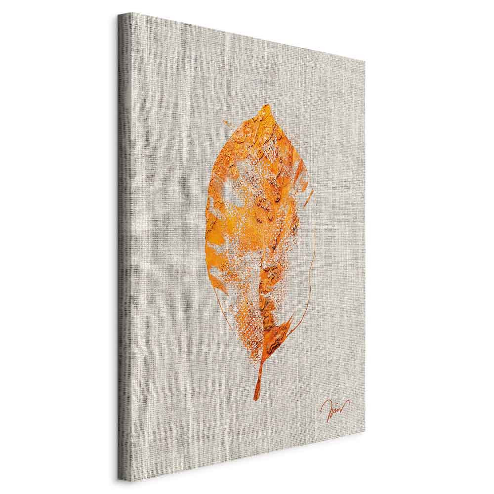 Obraz Złota flora 20 x 30 cm