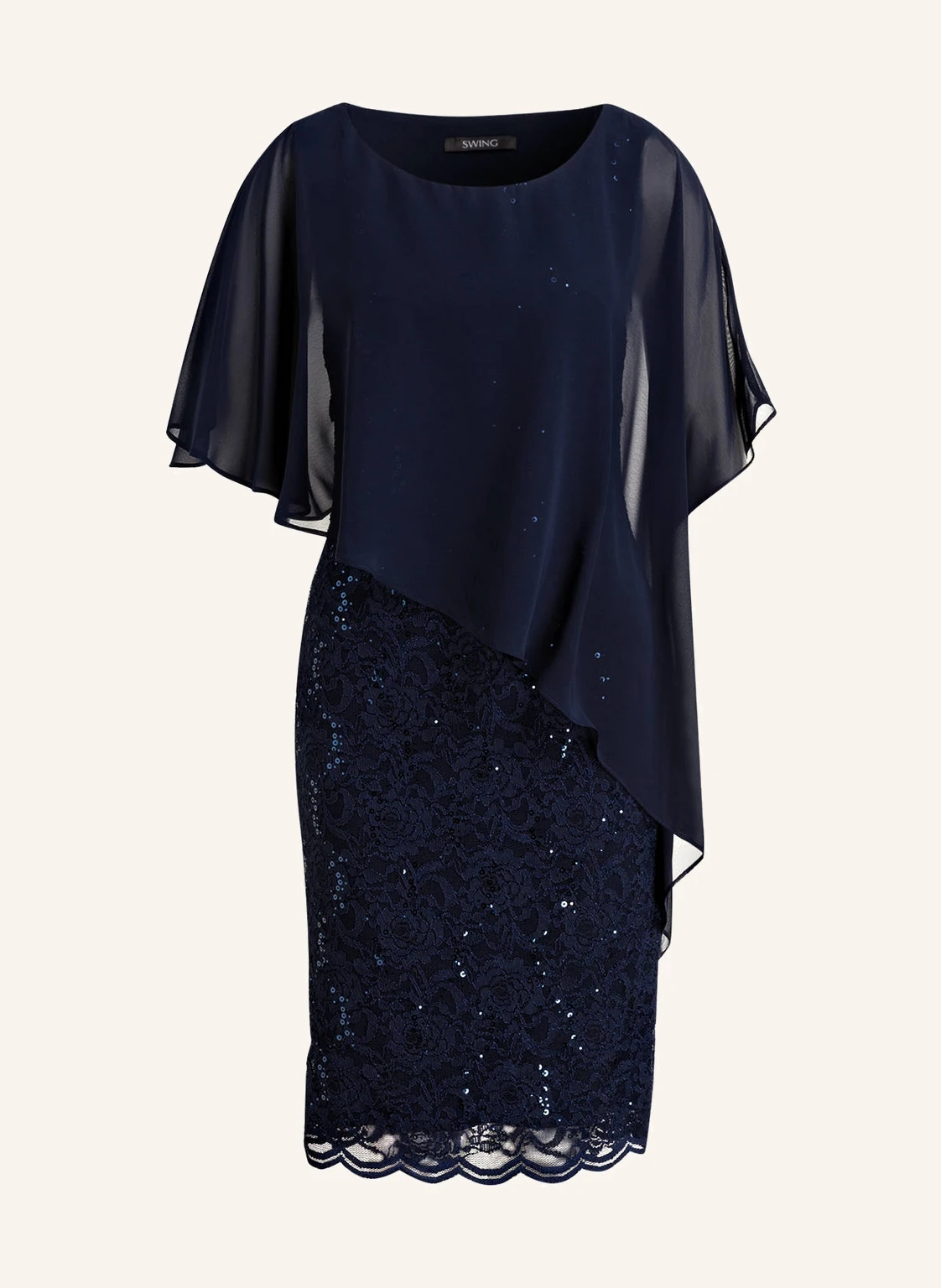SWING Cocktailkleid mit Spitze