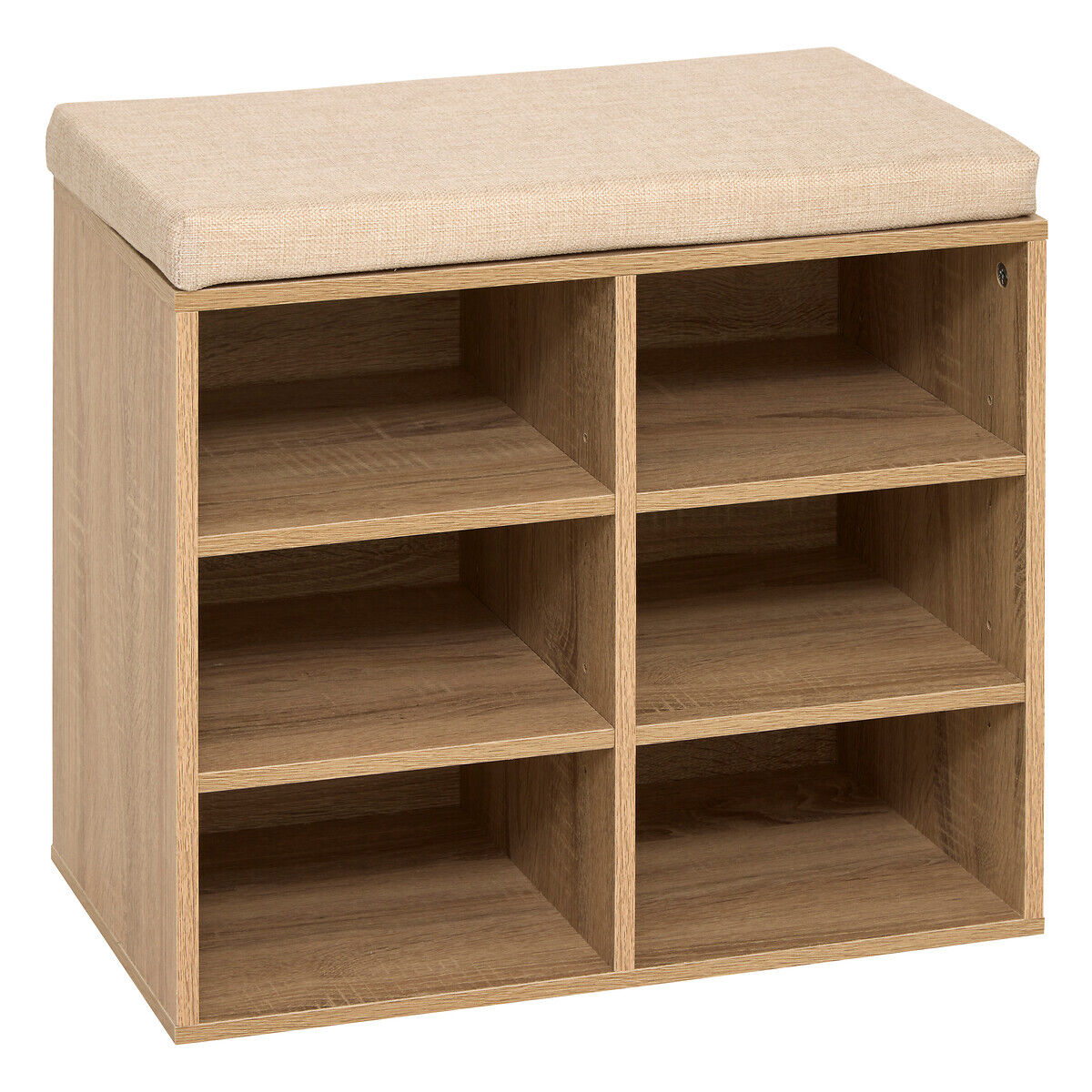 Sapateira com 3 niveis bege