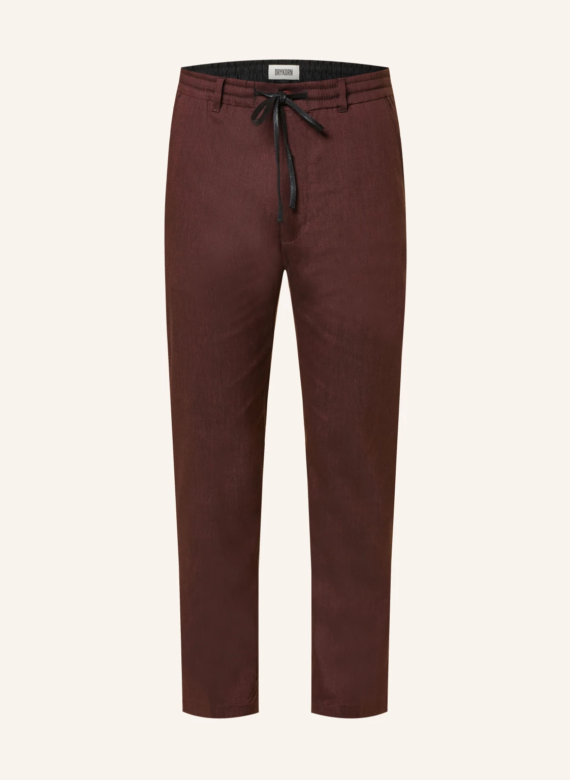 DRYKORN Hose DEGER im Jogging-Stil Regular Fit mit Leinen
