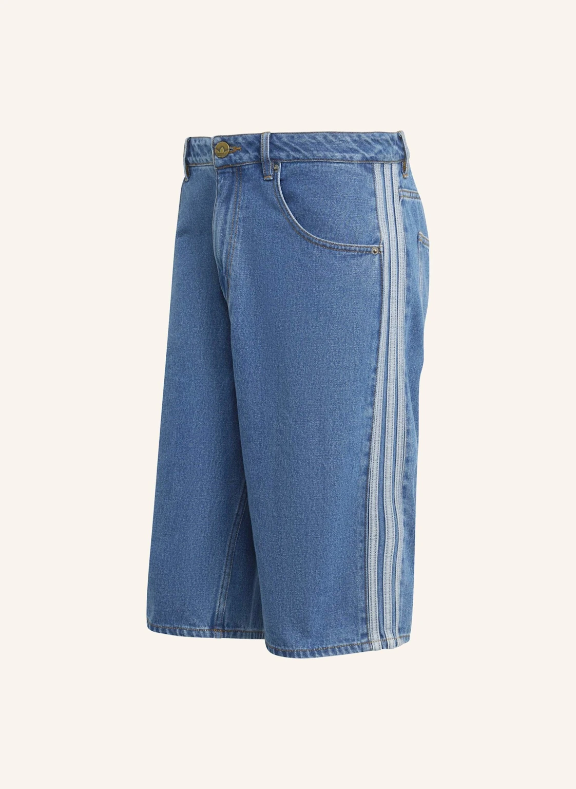 adidas Originals Jeansshorts FIREBIRD ADICOLOR mit Galonstreifen