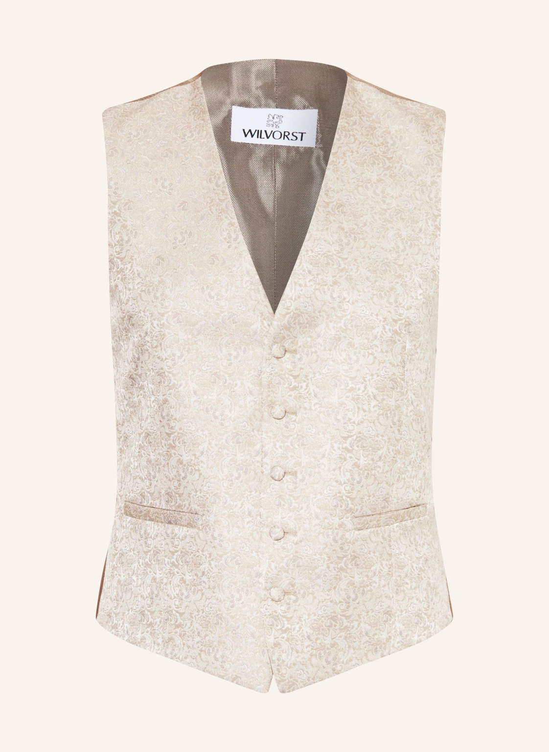 WILVORST Anzugweste Extra Slim Fit