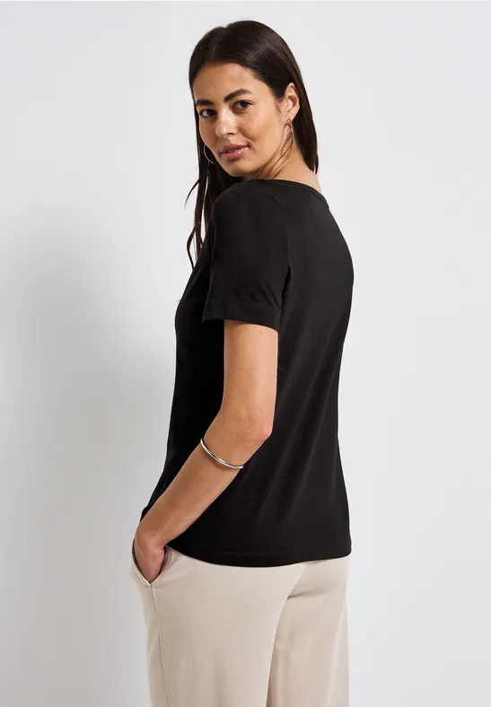 T-Shirt mit Folienwording