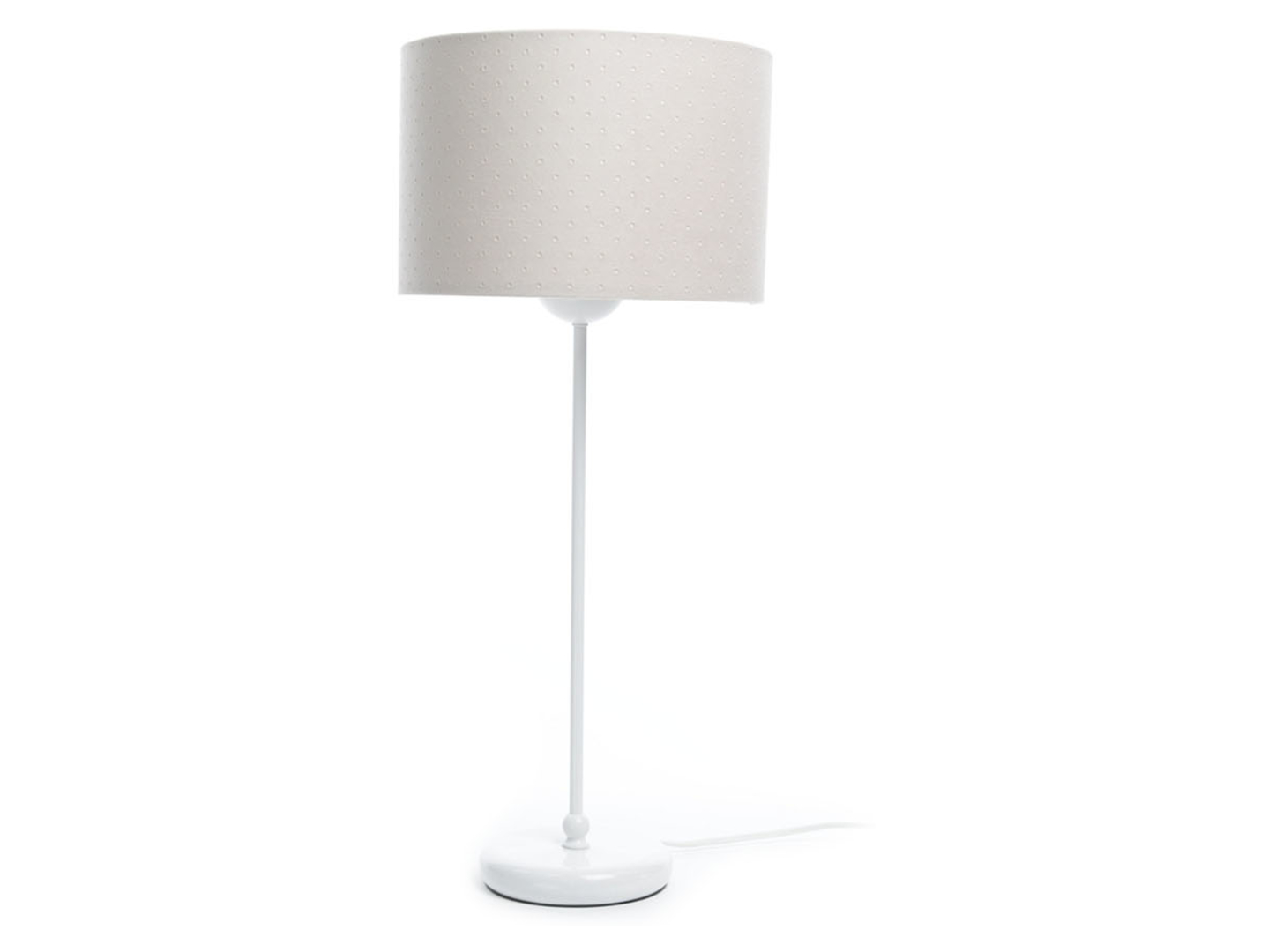 Lampa stołowa Jasmine bebe tkaninowa beżowa