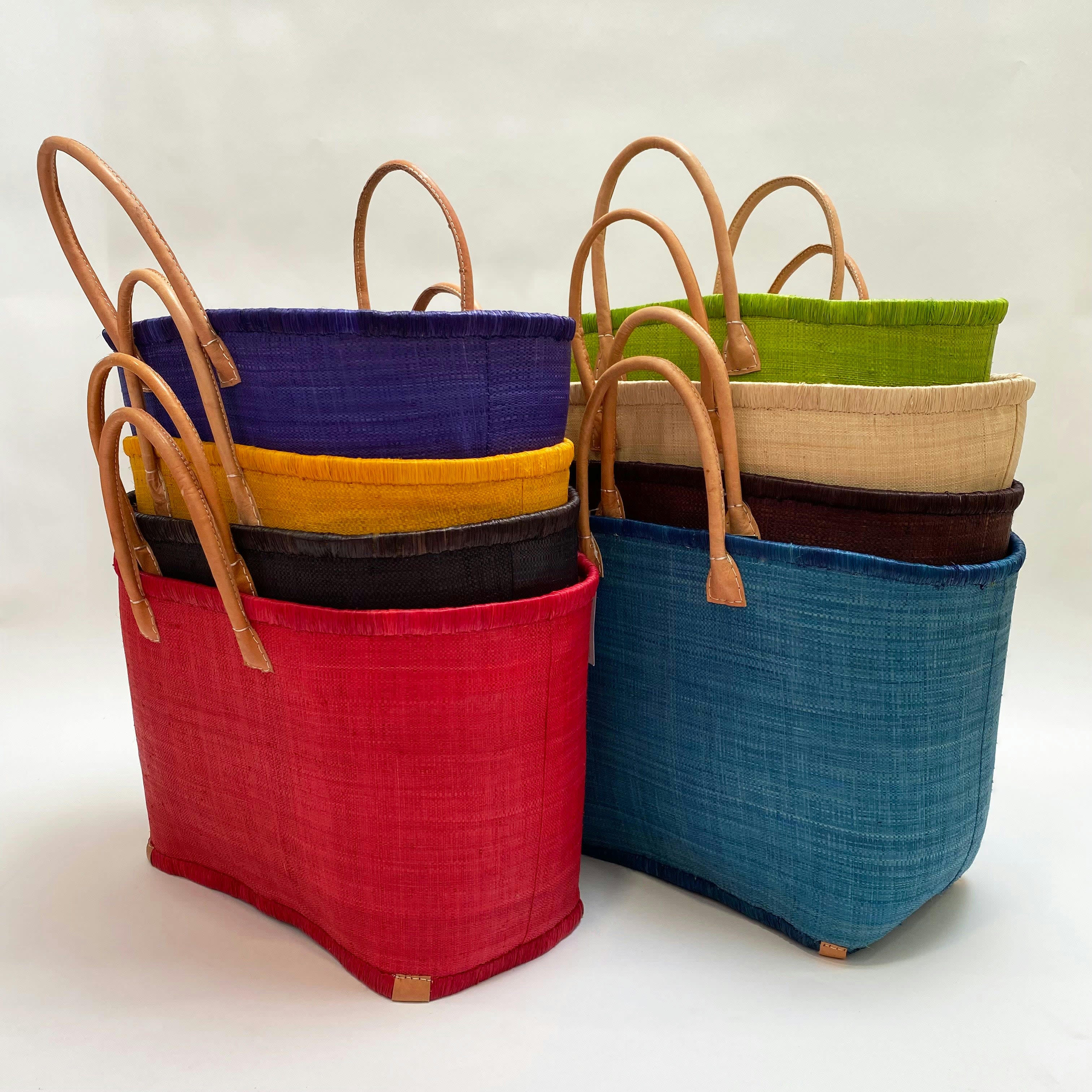 MORONDOVA - Panier rabane Morondova  marine taille L