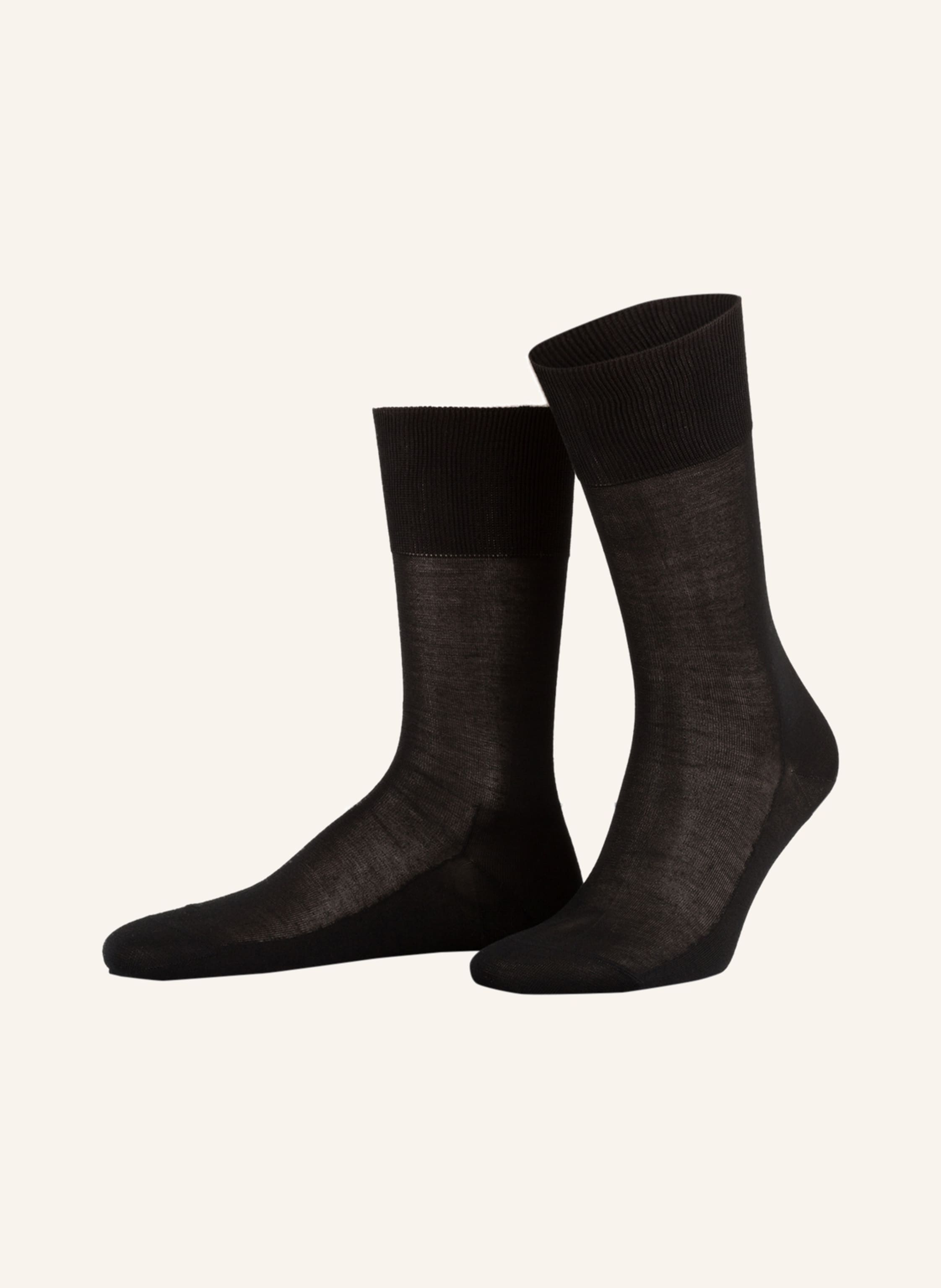 FALKE Socken LUXURY NO.4 PURE SILK aus Seide