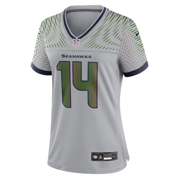 Sam Darnold Seattle Seahawks Nike Women's 2025 Rivalries Collection Game Jersey - Wolf Gray