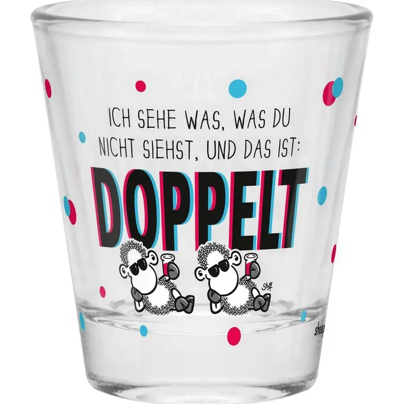 Schnapsglas Sheepworld