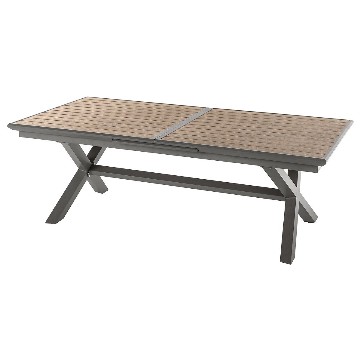 Mesa extensível AXIOME praline e honey 220-279cm
