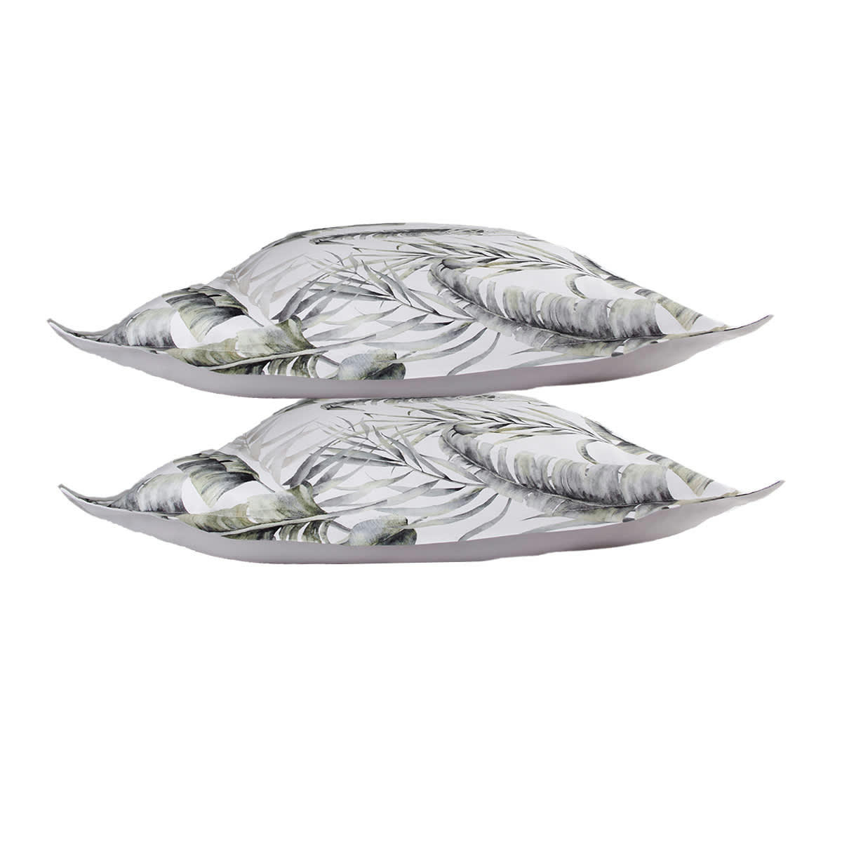 PALMARIVA - Lot de 2 Taies d'oreiller 63x63 cm satin de coton