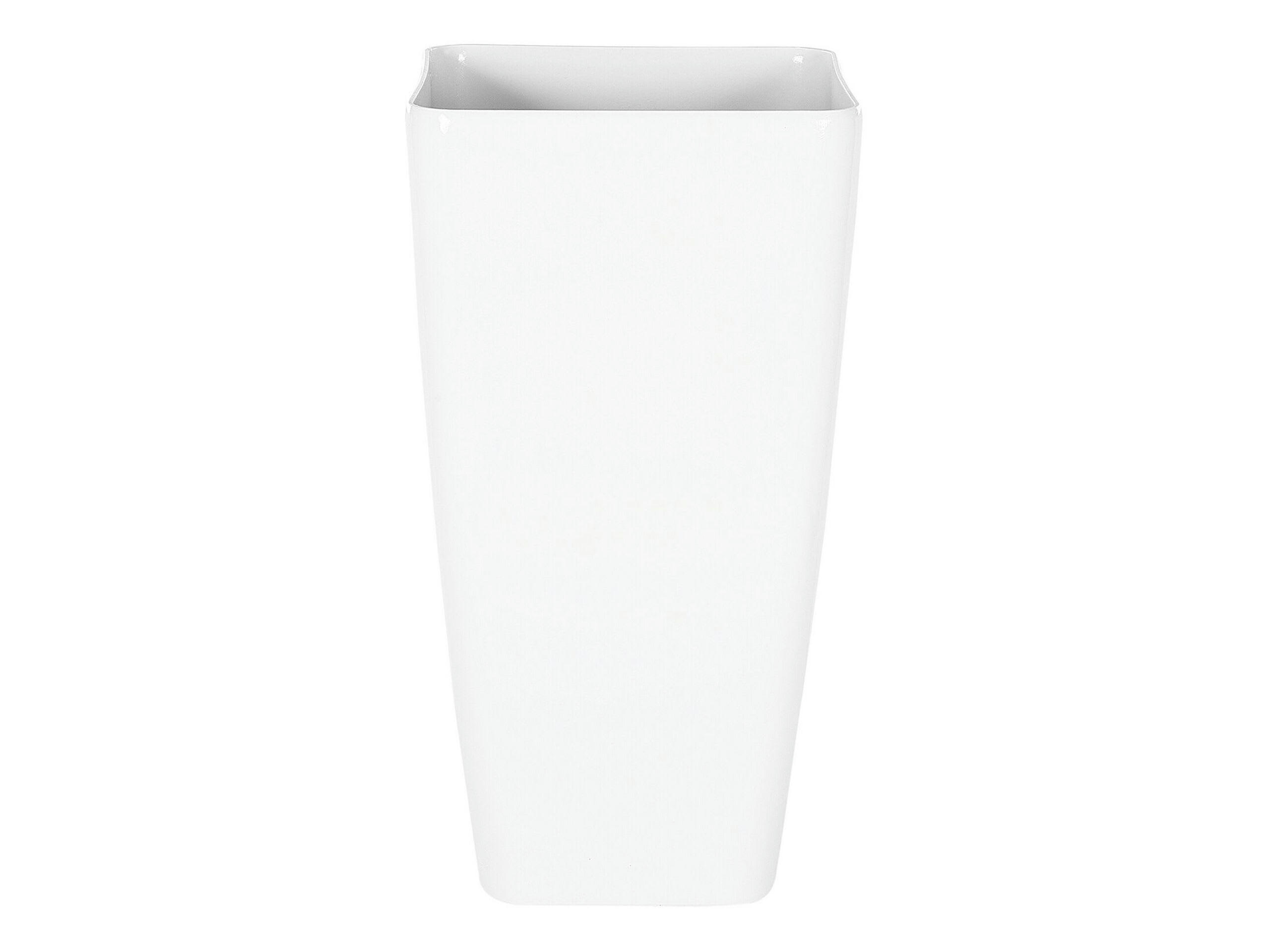 MODI - Cache-pot d'extérieur en pierre blanc H57